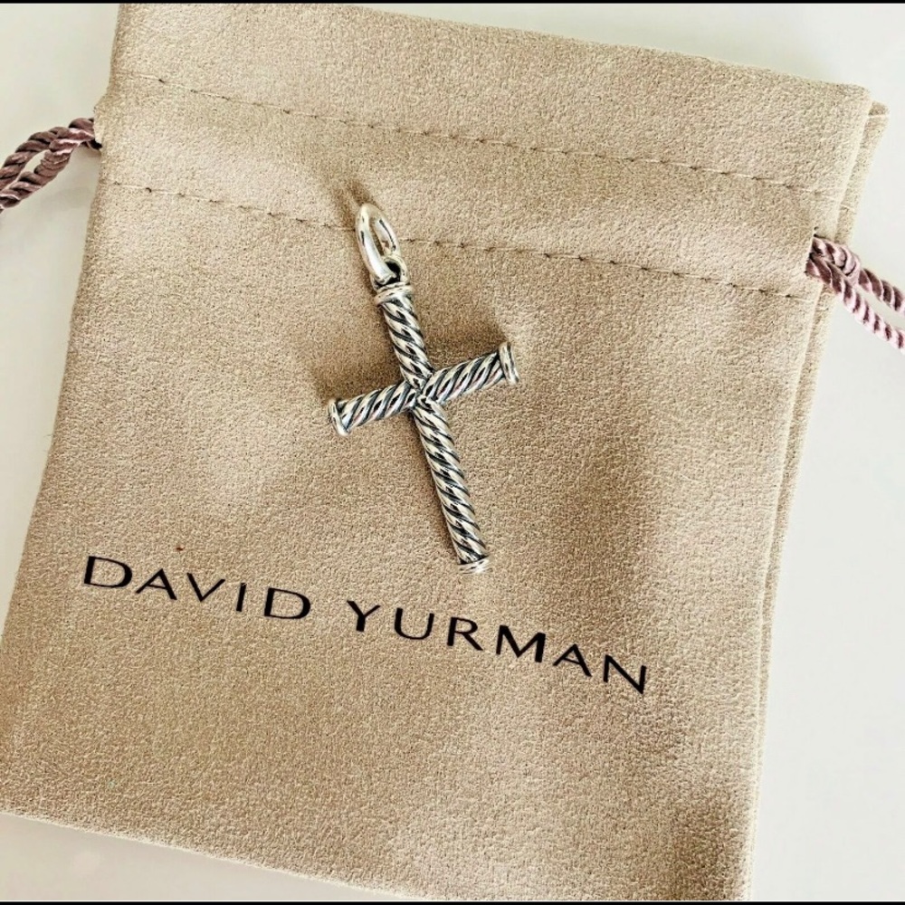David Yurman cross necklace